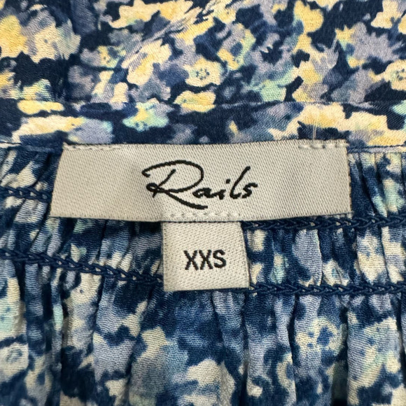 32. RAILS NWOT $238 Eliza Iced Crysanthemum Mini Dress Size XXS - Picture 8 of 11